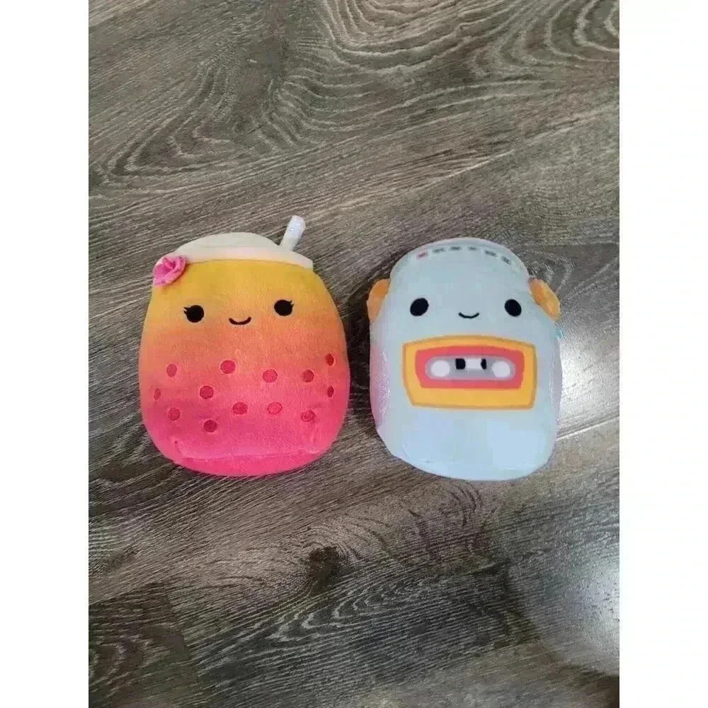 Squishmallow 5" set of 2 cassette and boboa minis #9